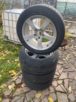 Predám 5x120 r17 + zimné 225/55r17 H XL - 2