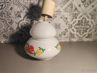 Retro luster s mliečnym sklom - 2