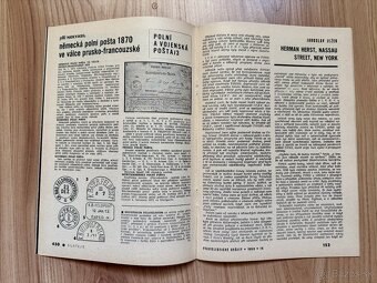 Filatelistická literatúra časopisy Filatelie r.1962-68 - 2