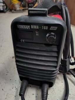 Invertor zvárací MMA 160, Verkraft zváračka - 2