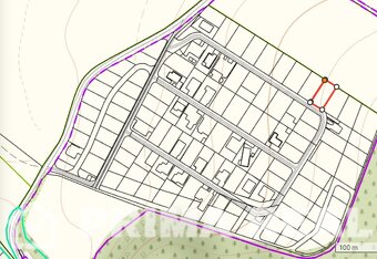 ✅PREDAJ: rovinatý stavebný pozemok, 639 m2, Necpaly - 2