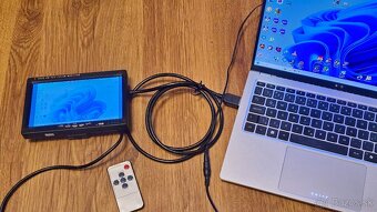 7" mini monitor LCD HDMI, VGA, AV - napájanie 12V - 2