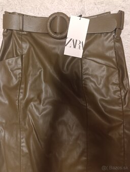 Koženkova sukna Zara - 2