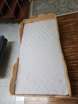 Detska postielka ciste drevo - 2