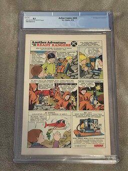 ACTION COMICS #433 SUPERMAN ATOM 1974 CGC8.5 - 2