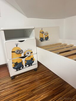 Detská posteľ MIMONI s matracom - 2