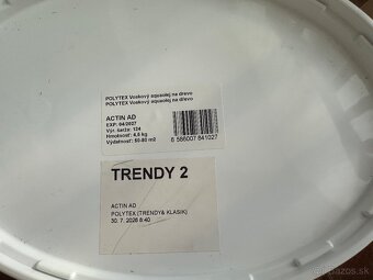 POLYTEX voskový aquaolej na drevo – TRENDY 2 - 2