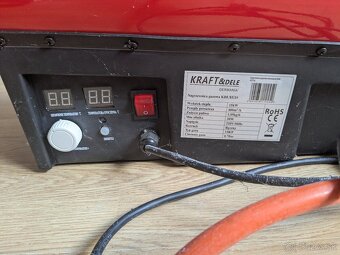 Predám plynový ohrievač kraft dele 15kw - 2