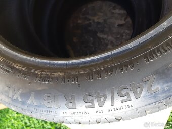245/45 r18 letne pneumatiky continental - 2