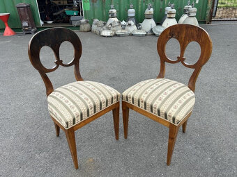 Jedálenské stoličky Biedermeier 1800 - 2