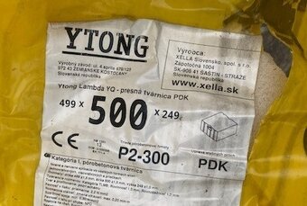 YTONG Tepelnoizolačné tvárnice Lambda YQ PDK P2-300 - 2