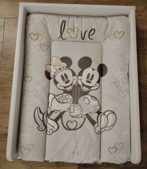 Prebaľovací pult + podložka (Mickey, Minnie) - 2