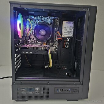 Herný PC Ryzen 5 GTX 1650 4GB RAM 16 GB SSD - 2