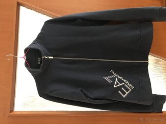 EMPORIO ARMANI originál z kryštálmi damska mikinka S/M - 2