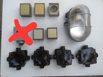 Káble, vodiče,elektroinštalačný materiál - 2