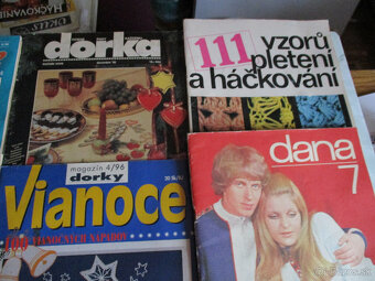 Staršie vydania časopisov na ručné práce - 2