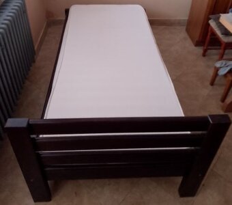 jednolôžkova posteľ s matracom - 2