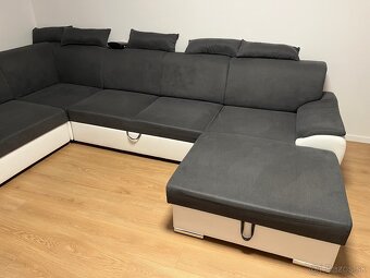 Sedacia súprava v tvare U - 2