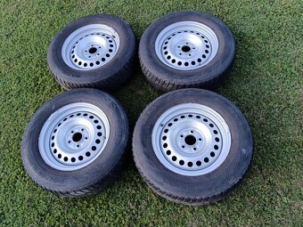 Plechové disky s pneumatikami 6.5x16 5x114.3 ET31.5 - 2
