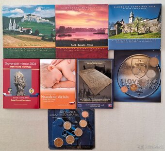 Sady mincí. - 2
