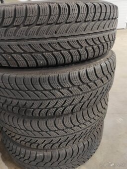 Zimné pneu R14 165/65, komplet kolesá s diskami a puklicami - 2