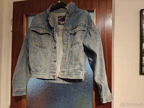 Riflová bunda veľ.M - 2