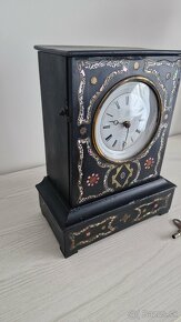 Starožitné stolové hodiny comtoise 1830 - 2