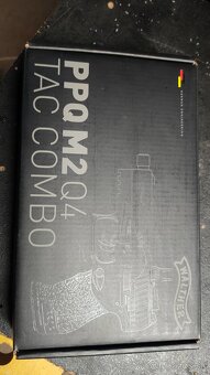 Vzduchová pištoľ Walther PPQ M2 04 TAC COMBO - 2