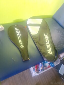 🏸 Predám squashovú raketu Dunlop Blackstorm Ti + obaly - 2