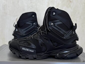 Balenciaga Black Track Hike High Top Sneakers 43 - 2