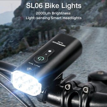 Veľmi Kvalitné Smart LED Svetlá na Bike - nabíjateľné - 2