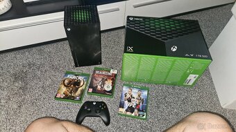 Xbox Series X 1TB + hry - aj vymením - 2