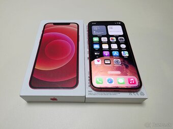 APPLE IPHONE 12 128GB RED ,ZDRAVIE BATERKY 100% - 2
