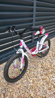 Ctm MARRY Matt White/Purple 16 detský bicykel - 2