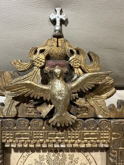 starožitný obrázok v ráme - 2