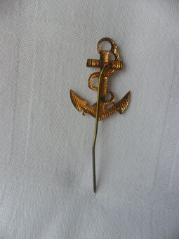 Starý odznak kotva - 2