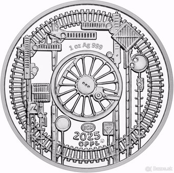 Strieborné mince Československý štvorkolka - 2