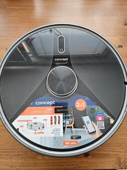 Robotický vysávač s mopom Concept VR3115 RoboCross Laser (To - 2