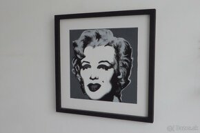 Zaramovany malovany obraz na platne Marilyn Monroe - 2