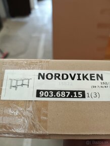 PREDÁM:IKEA ROZŤAH.STôL NORDVIKEN,NOVÝ ZABALENÝ - 2