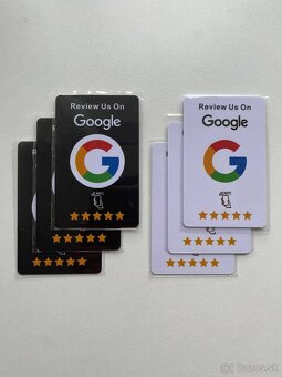 NFC karta na Google recenzie - 2