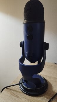 Predam mikrofon Blue Yeti USB, Midnight Blue - 2