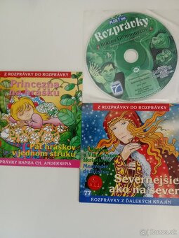Knihy zlatá zbierka rozprávok a CD s rozprávkami - 2