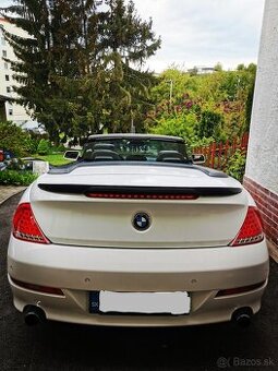 Výhodné - Bmw 6 cabrio Facelift za super peniaze - 2