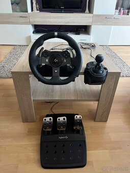 Logitech G920 + pedále + radiaca páka - 2
