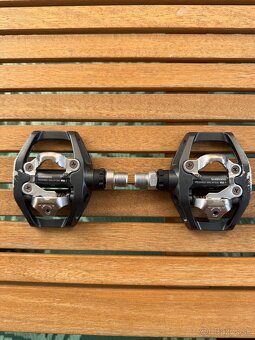 Predám používané Shimano pedále EH500 SPD + SM-SH56 - 2