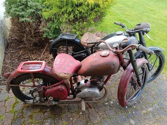 Veterán ČZ 150 c malý perák - 2