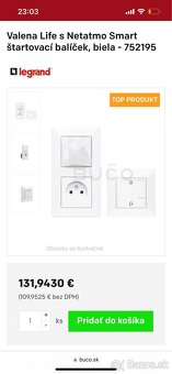 Legrand Valena Life Netatmo - 2