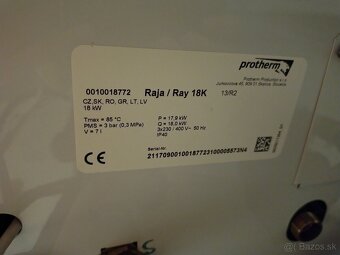 Protherm raja 18k + zásobník vody - 2