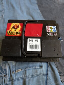 Nová Autobatéria 12V 45Ah 400A - 2